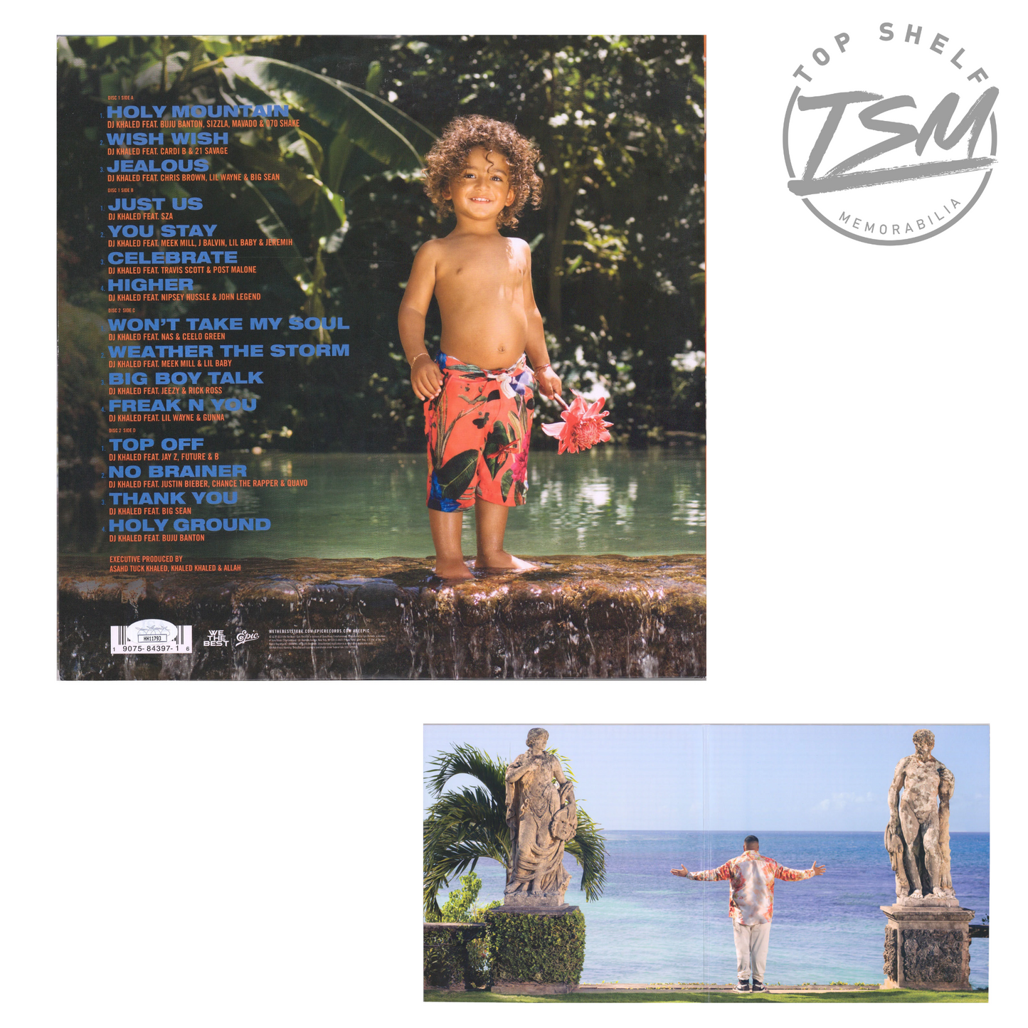 DJ Khalid Autographed Father Of Asahd Album - JSA