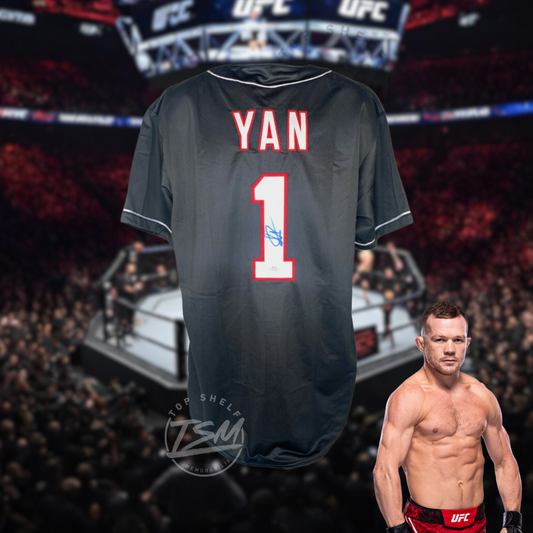 UFC Signed Petr Yan Baseball Jersey