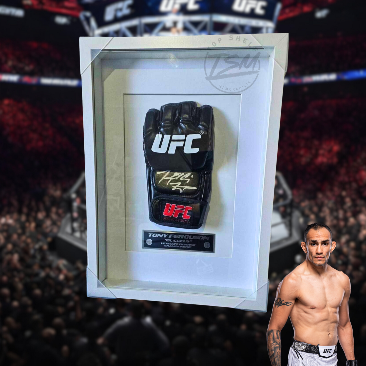 UFC Signed Glove - Tony "El Cucuy" Ferguson *SOLD OUT*