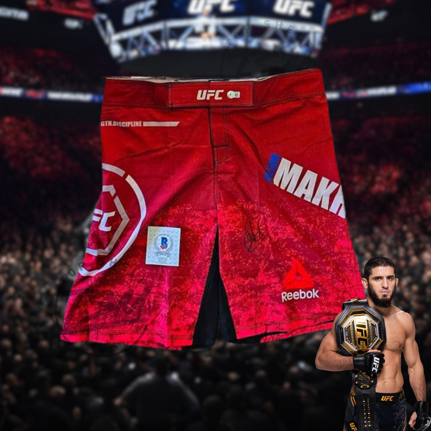 UFC Signed Shorts - Islam Mackachev