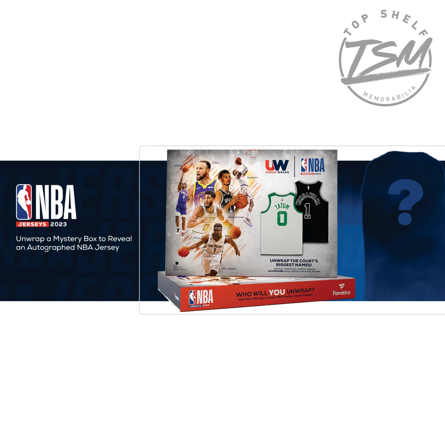 Fanatics Under Wraps 2023 NBA Jersey