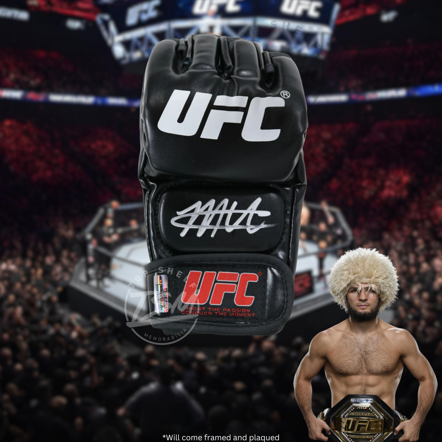 UFC Signed Glove - Khabib "The Eagle" Nurmagomedov